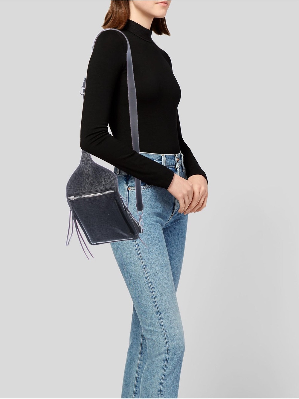RAG & BONE Elliot Leather Crossbody Sling Bag